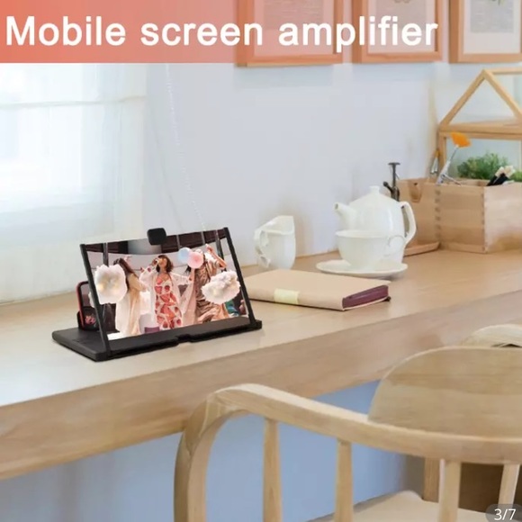 MOBILE PHONE VIDEO AMPLIFIER/ ENLARGED SCREEN MAGNIFIER/ YOUR PORTABLE CINEMA - Picture 10 of 13